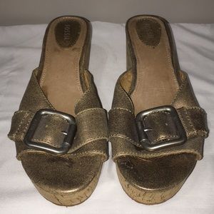 LADIES FOSSIL WEDGES
